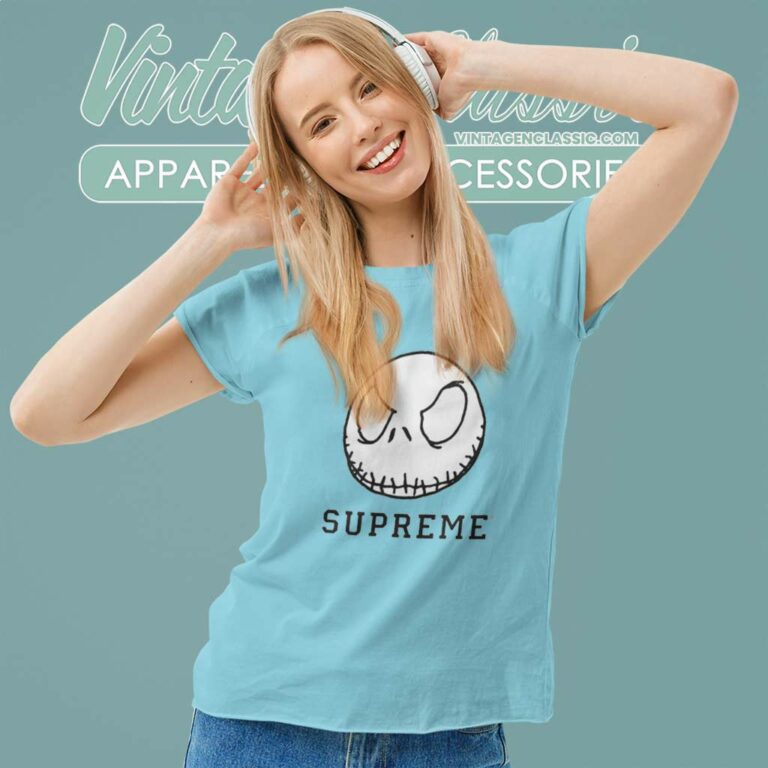 Supreme Skeleton Shirt Women TShirt Supreme Skeleton Shirt Women TShirt