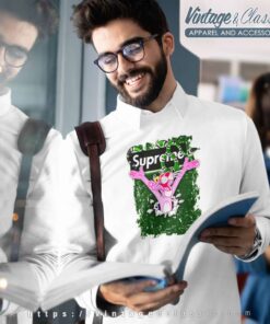 Supreme Snake Logo Pink Panther Sweatshirt