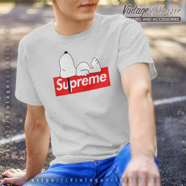 Supreme Snoopy Sleep T Shirt Supreme Snoopy Sleep T Shirt