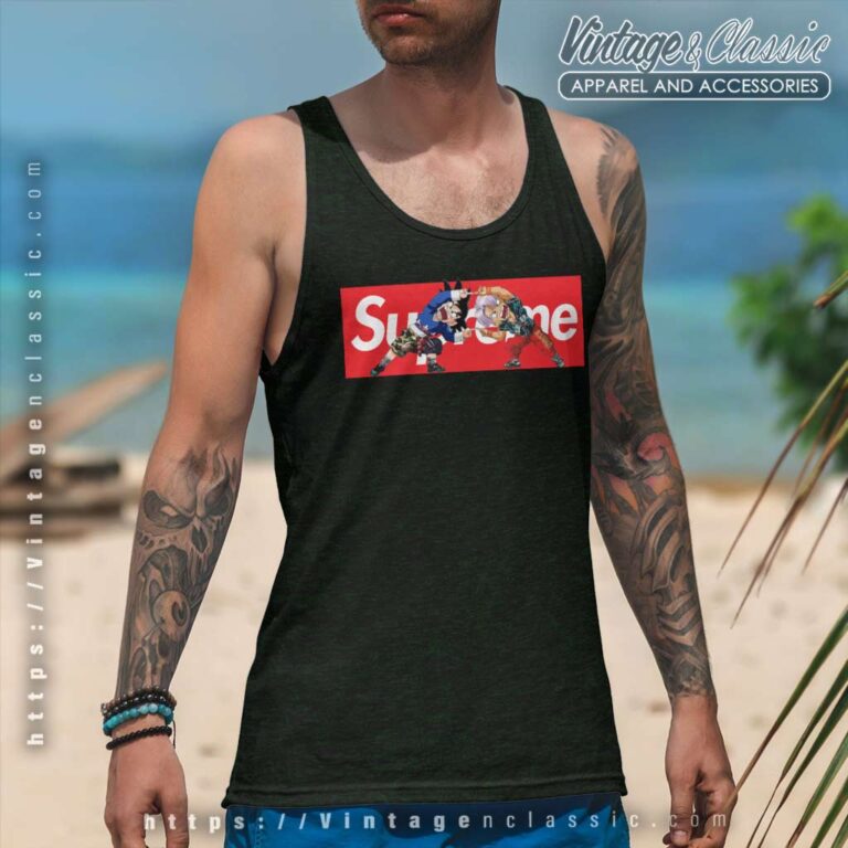Supreme Son Goku And Trunks Dragon Ball Tank Top Racerback Supreme Son Goku And Trunks Dragon Ball Tank Top Racerback