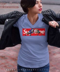 Supreme Son Goku And Trunks Dragon Ball V Neck TShirt