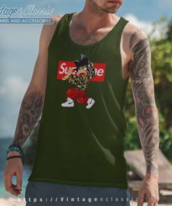 Supreme Son Goku Bape Tank Top Racerback