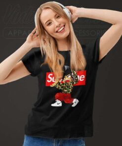 Supreme Son Goku Bape Women TShirt