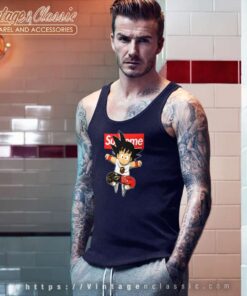 Supreme Son Goku Dragon Ball Bape Shark Tank Top Racerback