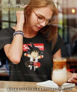 Supreme Son Goku Dragon Ball Bape Shark Women TShirt
