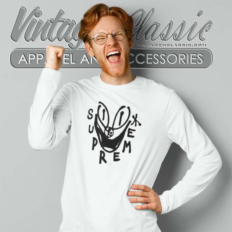 Supreme Spray Paint Smile Long Sleeve Tee Supreme Spray Paint Smile Long Sleeve Tee