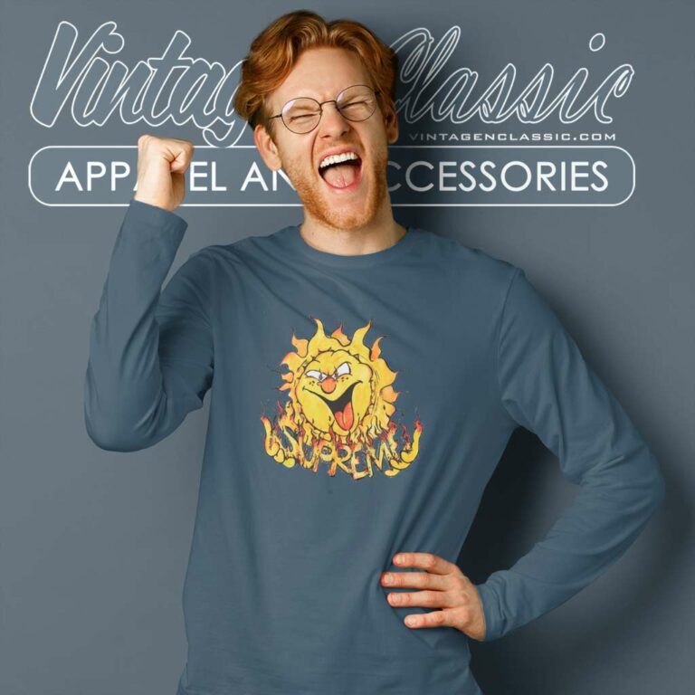 Supreme Sun Shirt Long Sleeve Tee Supreme Sun Shirt Long Sleeve Tee