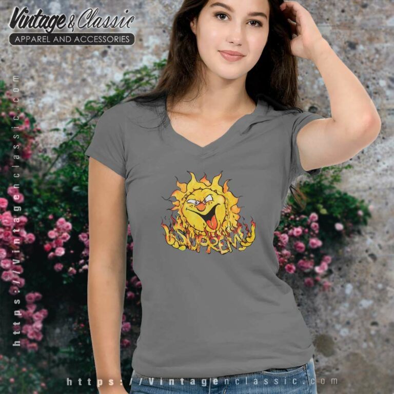 Supreme Sun Shirt V Neck TShirt Supreme Sun Shirt V Neck TShirt