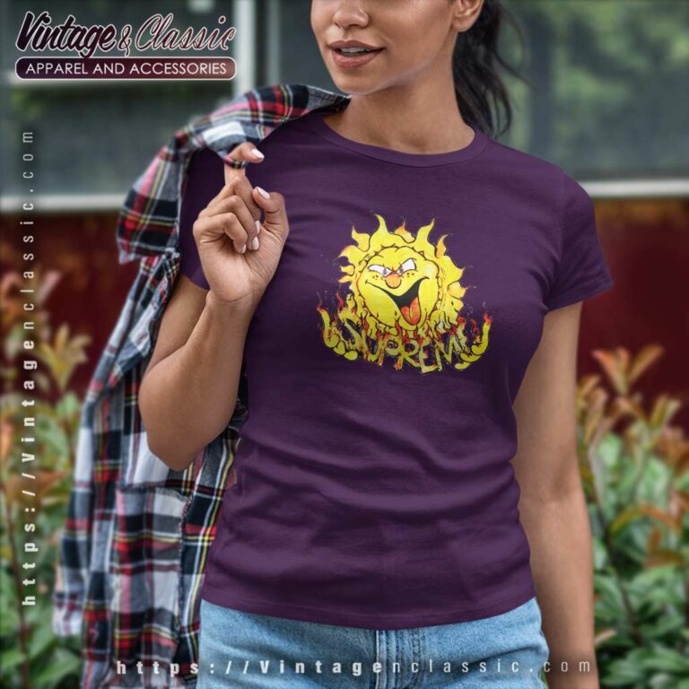 Supreme Sun Shirt Women TShirt Supreme Sun Shirt Women TShirt