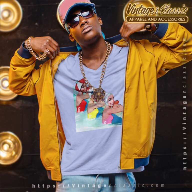 Supreme Swimmers V Neck TShirt Supreme Swimmers V Neck TShirt