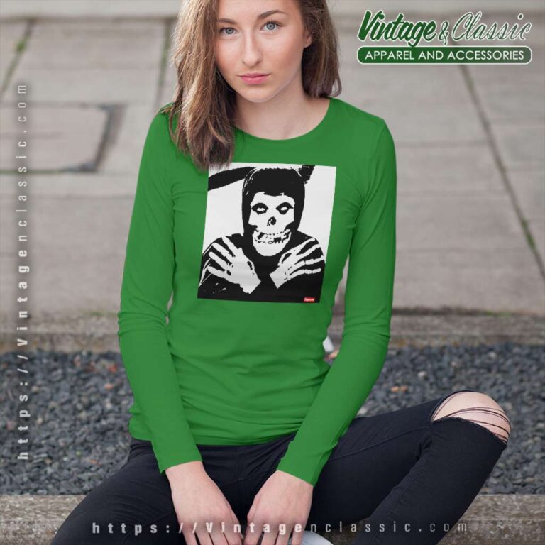 Supreme The Misfits Crimson Ghost Long Sleeve Tee Supreme The Misfits Crimson Ghost Long Sleeve Tee