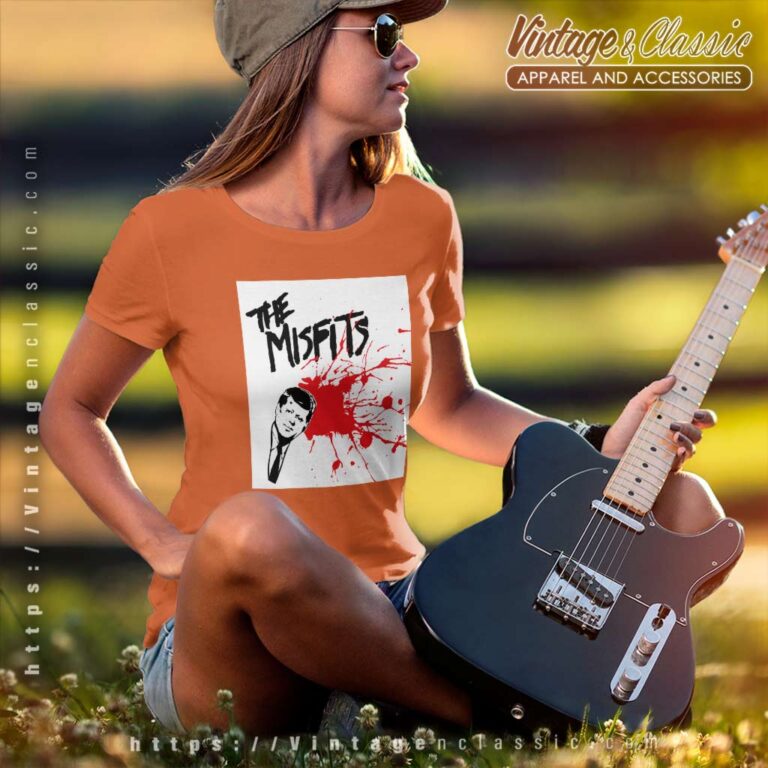 Supreme The Misfits President Dead Women TShirt Supreme The Misfits President Dead Women TShirt