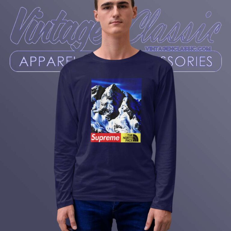 Supreme The North Face Mountain Long Sleeve Tee Supreme The North Face Mountain Long Sleeve Tee