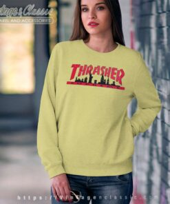 Supreme Thrasher Skyline Sweatshirt