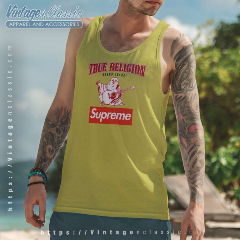 Supreme True Religion Tank Top Racerback Supreme True Religion Tank Top Racerback