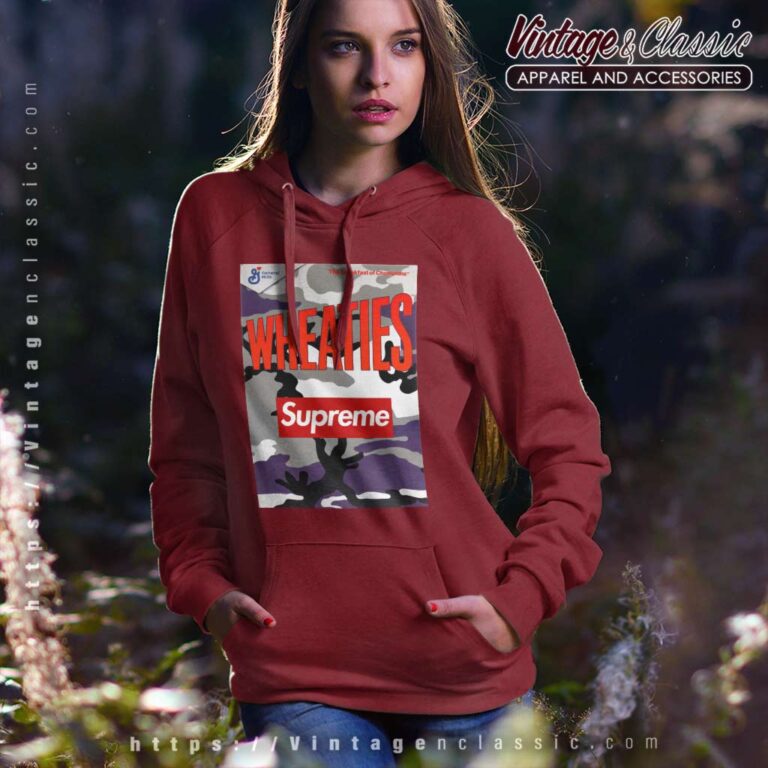 Supreme Wheaties Cereals Hoodie Supreme Wheaties Cereals Hoodie