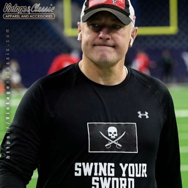 Swing Your Sword Shirt Texas Tech Joey Mcguire Shirt Men Swing Your Sword Shirt Texas Tech Joey Mcguire Shirt Men
