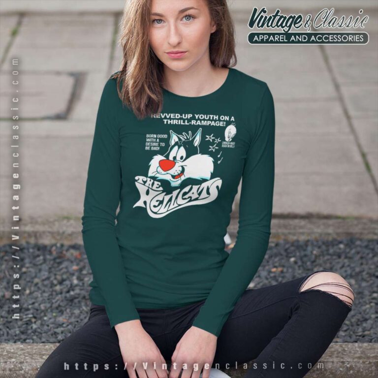 Sylvester Cat And Tweety Looney Tunes Long Sleeve Tee Sylvester Cat And Tweety Looney Tunes Long Sleeve Tee