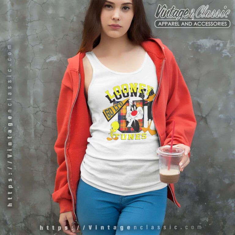 Sylvester Daffy Duck Tweety Bird Tank Top Racerback Sylvester Daffy Duck Tweety Bird Tank Top Racerback