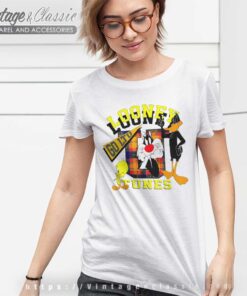 Sylvester Daffy Duck Tweety Bird Women TShirt