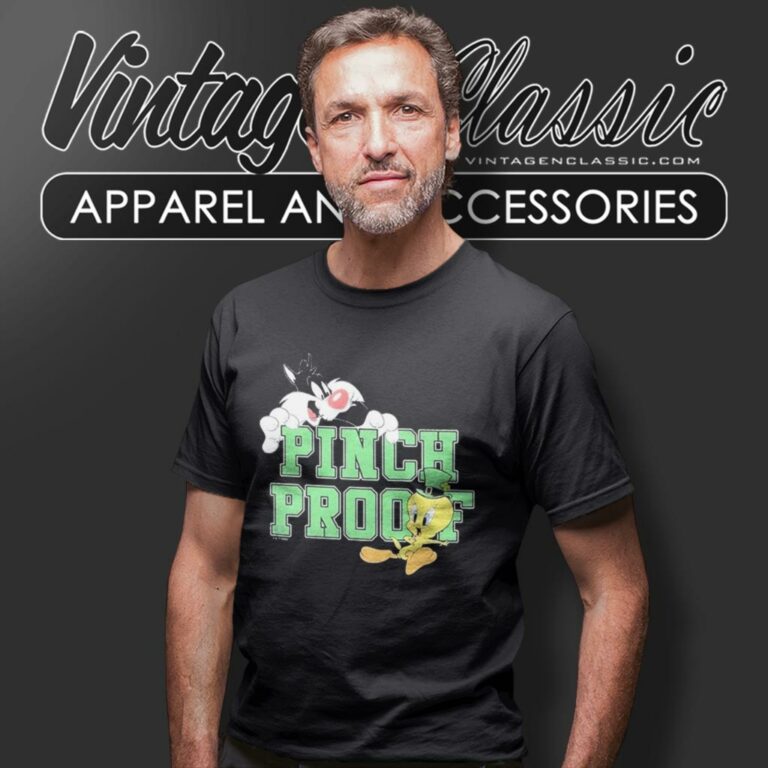 Sylvester The Cat And Tweety Bird Pinch Proof St Paddys Day T Shirt Sylvester The Cat And Tweety Bird Pinch Proof St Paddys Day T Shirt