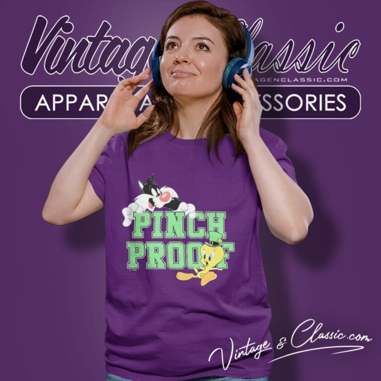 Sylvester The Cat And Tweety Bird Pinch Proof St Paddys Day Women T Shirt Sylvester The Cat And Tweety Bird Pinch Proof St Paddys Day Women T Shirt