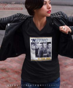 Sync In The Mix 25th Anniversary V Neck TShirt