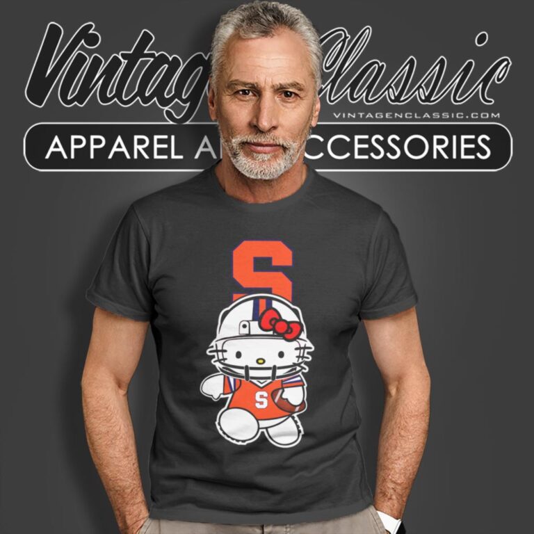 Syracuse Orange Hello Kitty T Shirt Syracuse Orange Hello Kitty T Shirt