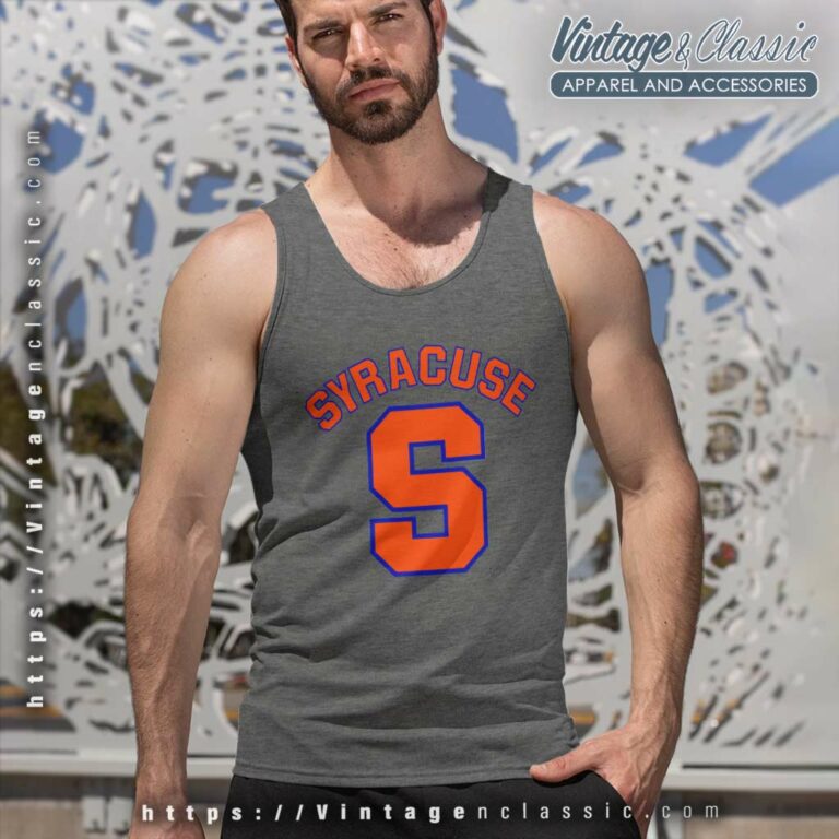 Syracuse Orange Logo Tank Top Racerback Syracuse Orange Logo Tank Top Racerback