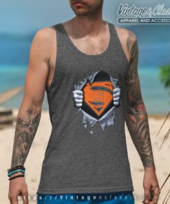 Syracuse Orange Superman Logo Tank Top Racerback