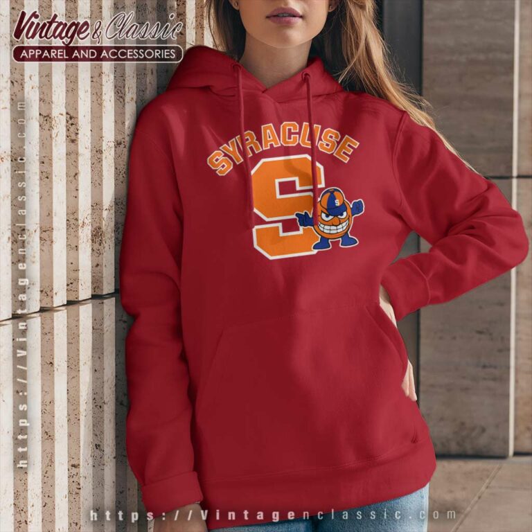 Syracuse Otto The Orange Steel Logo Hoodie Syracuse Otto The Orange Steel Logo Hoodie