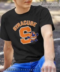 Syracuse Otto The Orange Steel Logo T Shirt