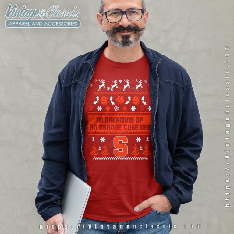 Syracuse Ugly Christmas Long Sleeve Tee Syracuse Ugly Christmas Long Sleeve Tee