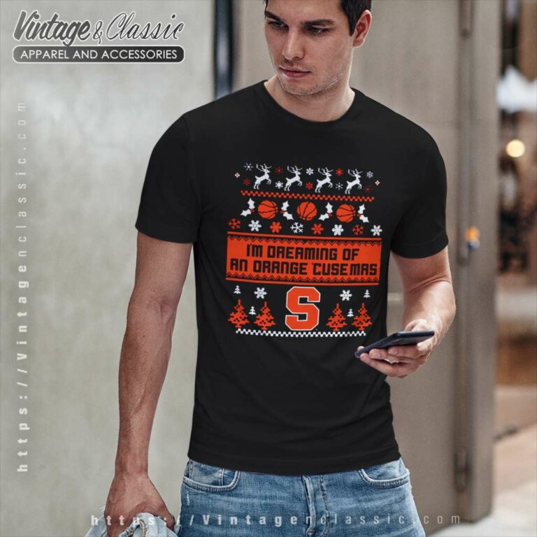 Syracuse Ugly Christmas T Shirt Syracuse Ugly Christmas T Shirt