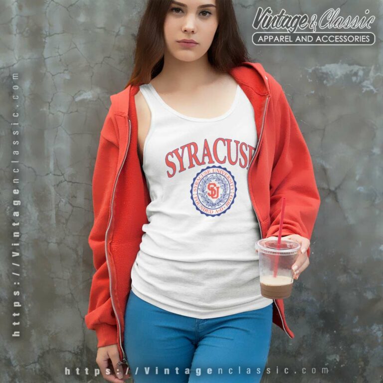 Syracuse University Founded Ad 1870 Tank Top Racerback Syracuse University Founded Ad 1870 Tank Top Racerback