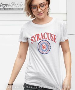 Syracuse University Founded Ad 1870 Women TShirt