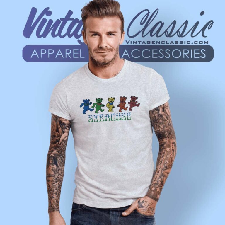 Syracuse University Grateful Bears Dead T Shirt Syracuse University Grateful Bears Dead T Shirt