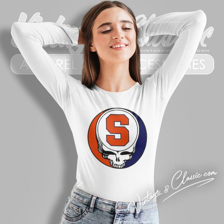 Syracuse University Grateful Dead Steal Your Face Long Sleeve Tee Syracuse University Grateful Dead Steal Your Face Long Sleeve Tee