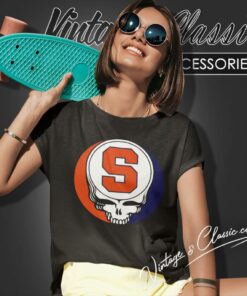 Syracuse University Grateful Dead Steal Your Face Shirt 6 Syracuse University Grateful Dead Steal Your Face Women T Shirt