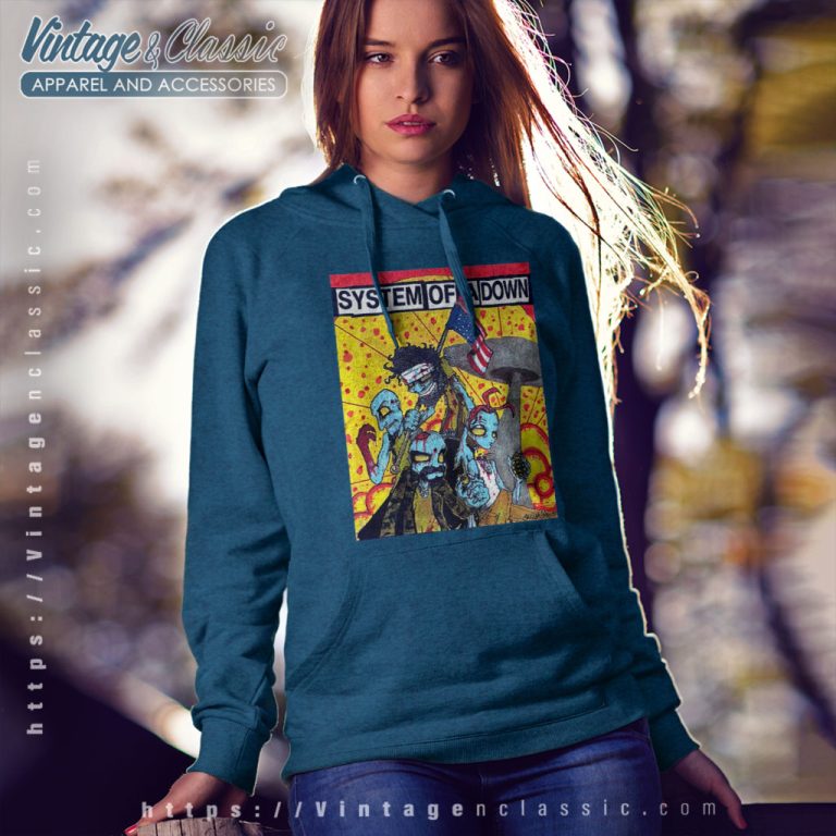 System Of A Down America Hoodie System Of A Down America Hoodie