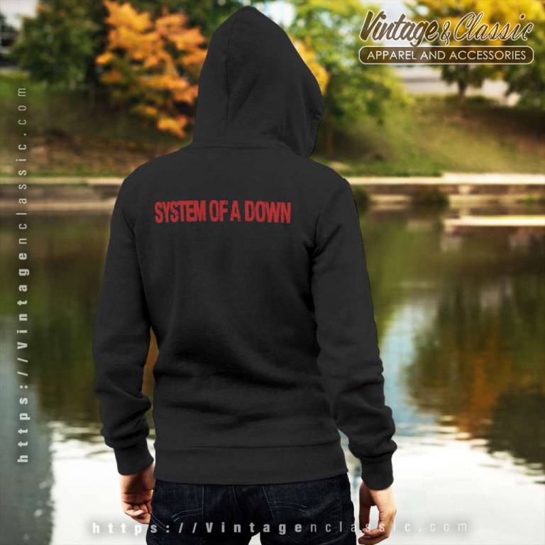 System Of A Down Backside Hoodie System Of A Down Backside Hoodie