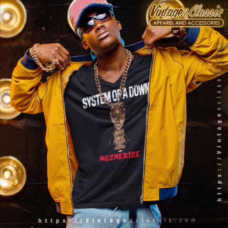 System Of A Down Mezmerize V Neck TShirt System Of A Down Mezmerize V Neck TShirt