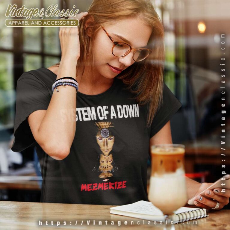 System Of A Down Mezmerize Women TShirt System Of A Down Mezmerize Women TShirt