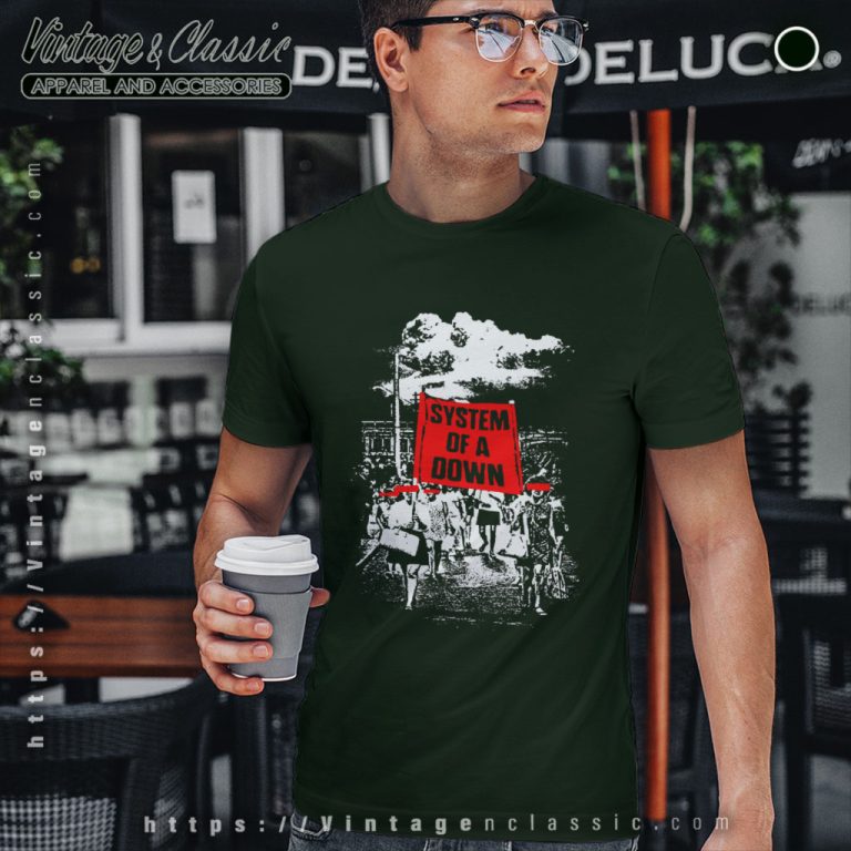 System Of A Down Protest T Shirt System Of A Down Protest T Shirt