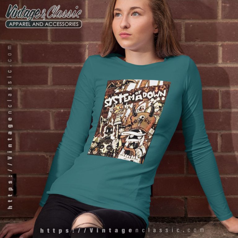 System Of A Down Voodoo Long Sleeve Tee System Of A Down Voodoo Long Sleeve Tee