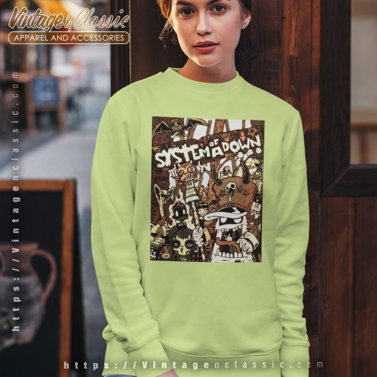 System Of A Down Voodoo Sweatshirt System Of A Down Voodoo Sweatshirt
