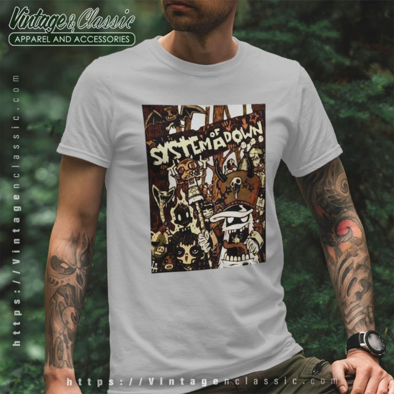 System Of A Down Voodoo T Shirt System Of A Down Voodoo T Shirt