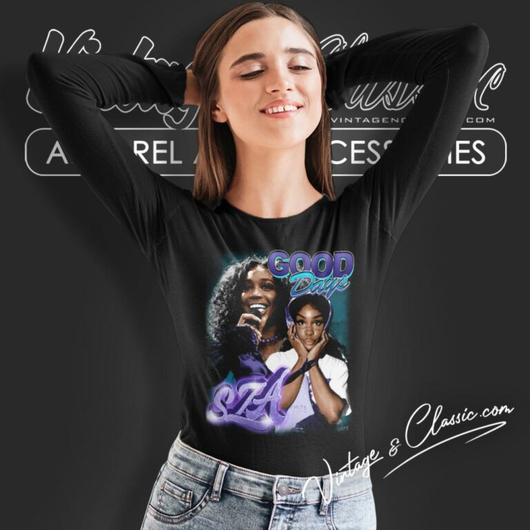 Sza Good Days Long Sleeve Tee Sza Good Days Long Sleeve Tee