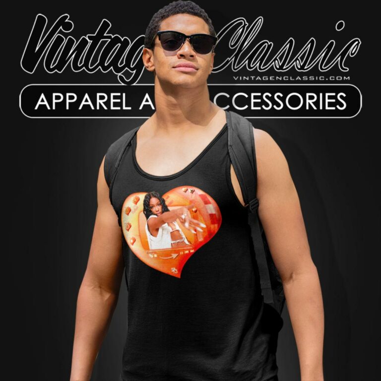 Sza Lovebox Graphic Tank Top Racerback Sza Lovebox Graphic Tank Top Racerback