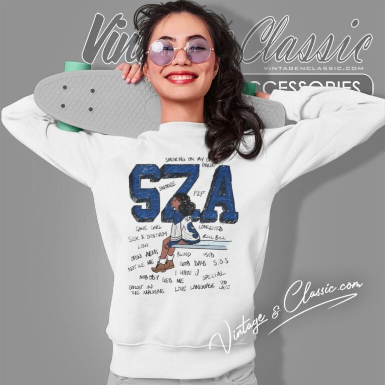 Sza Sos Album Art Sweatshirt Sza Sos Album Art Sweatshirt